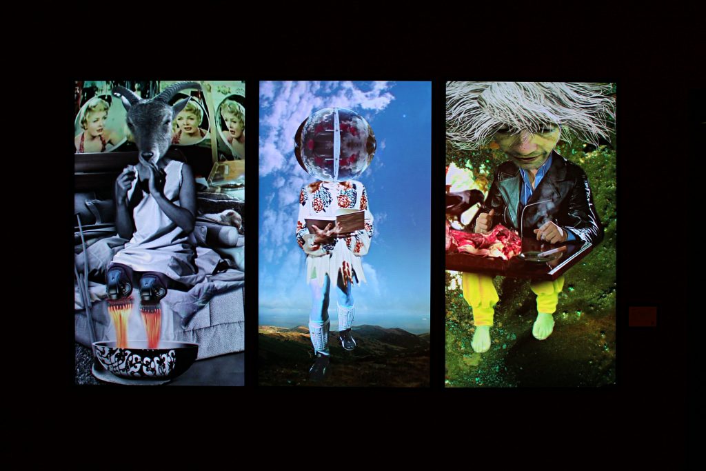 triptych digital art